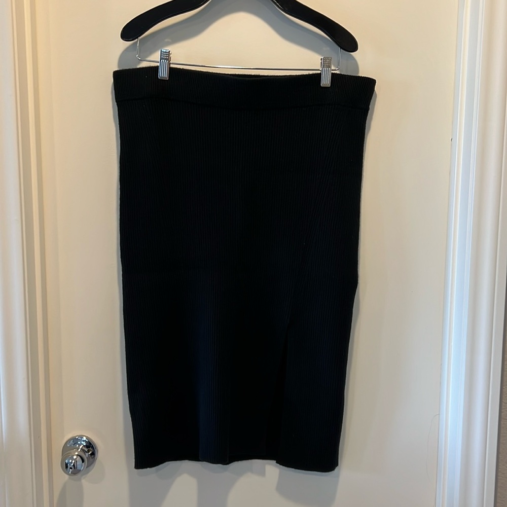 Abercrombie Sweater Skirt with Front Slit